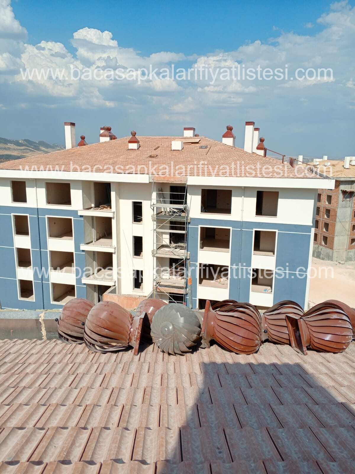 Boyalı Çelik Baca Şapkası Fiyat Listesi